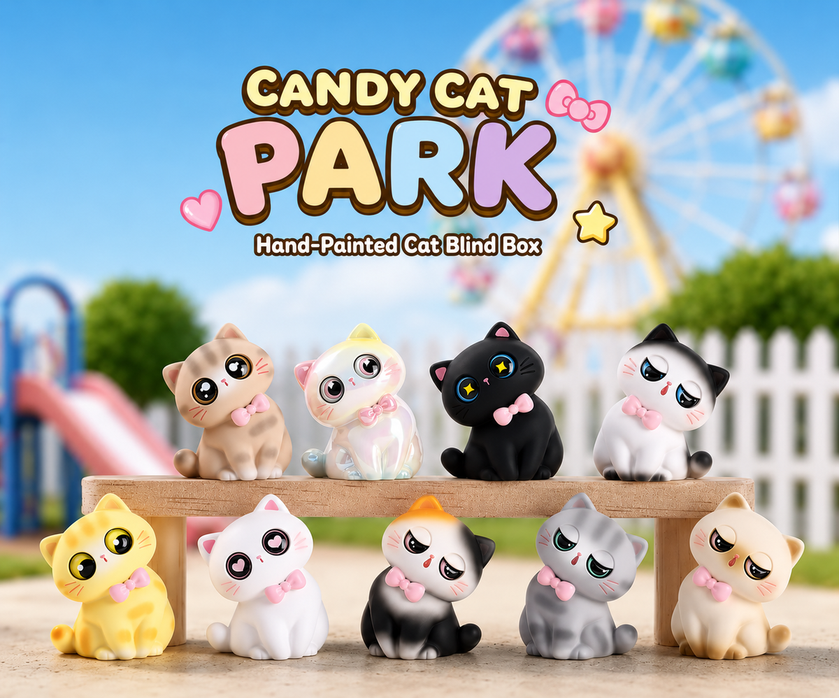 Candy Cat Park Blind Box Figures