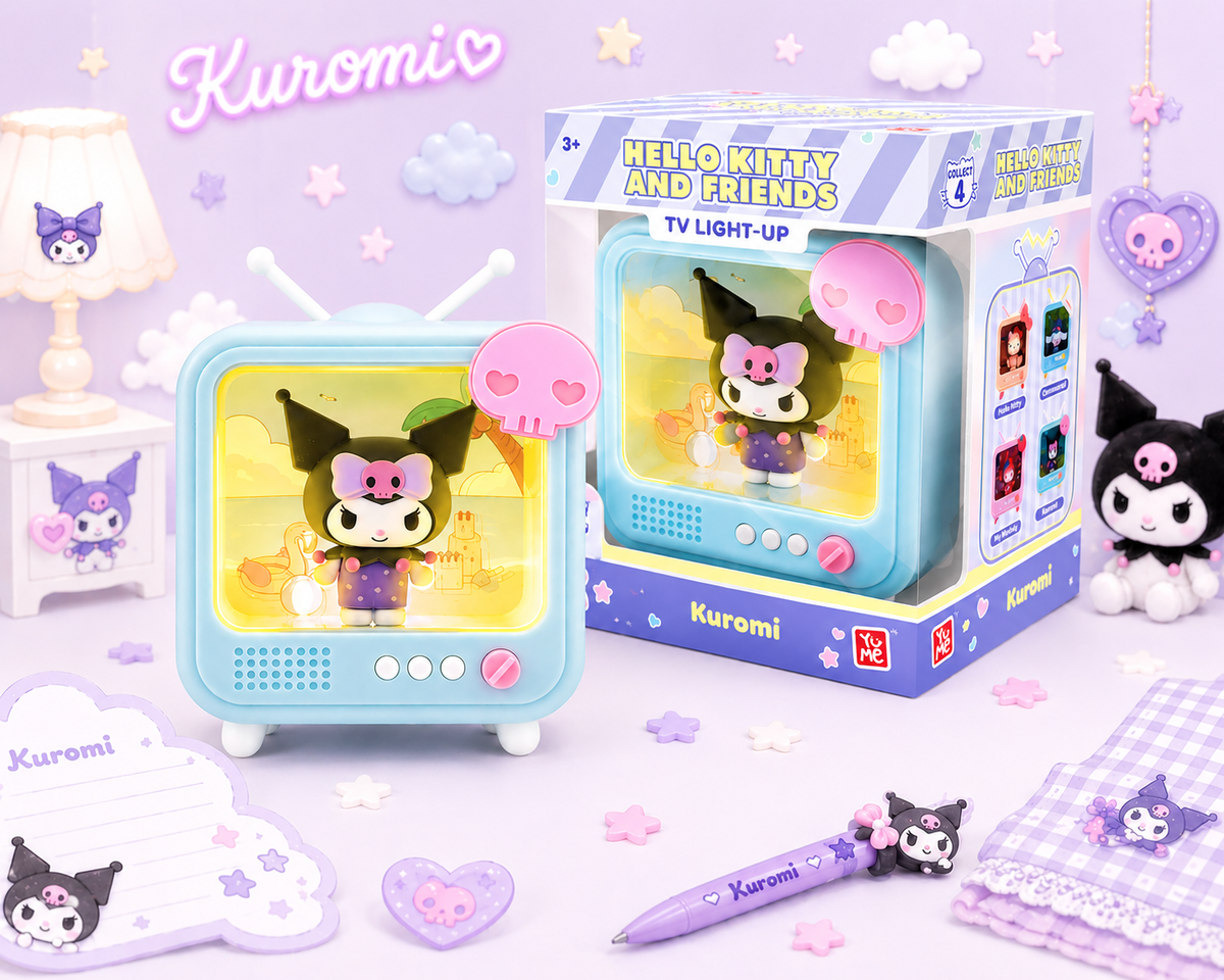 Kuromi TV Light By YuMe approx 10cm