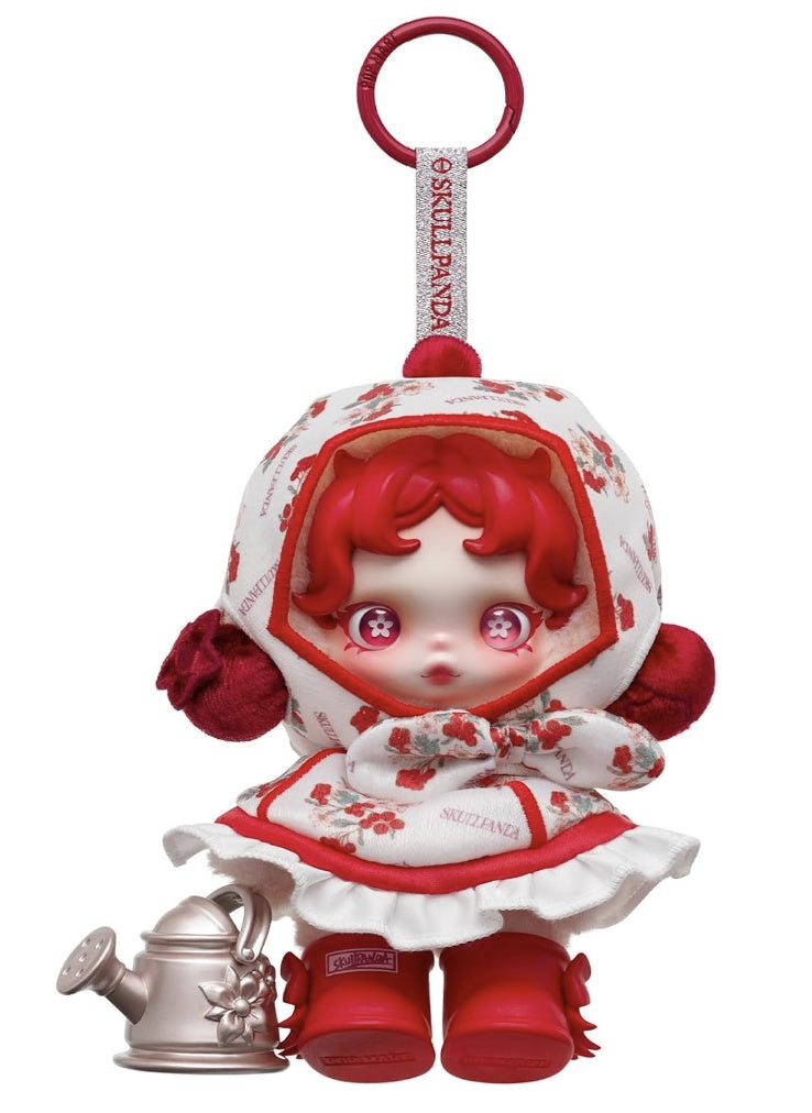 Pop Mart Skullpanda Amid Flowers Vinyl Plush Pendant Doll