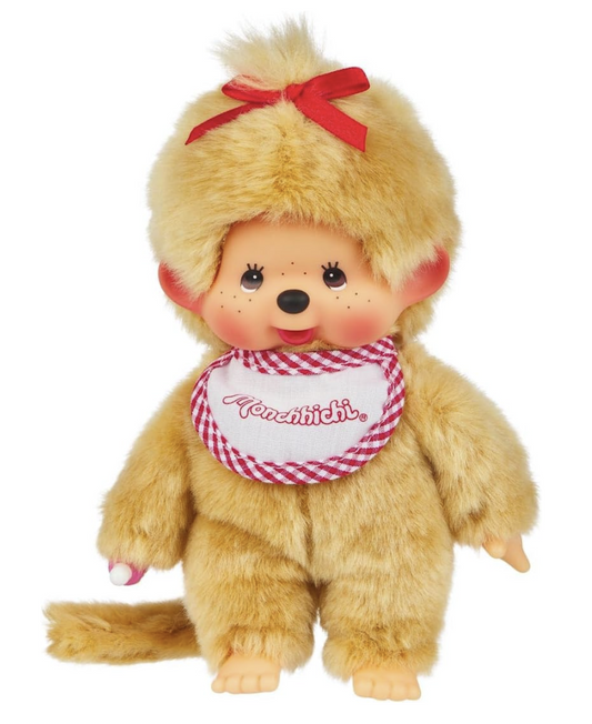 Official Sekiguchi Monchhichi Beige Girl 20cm