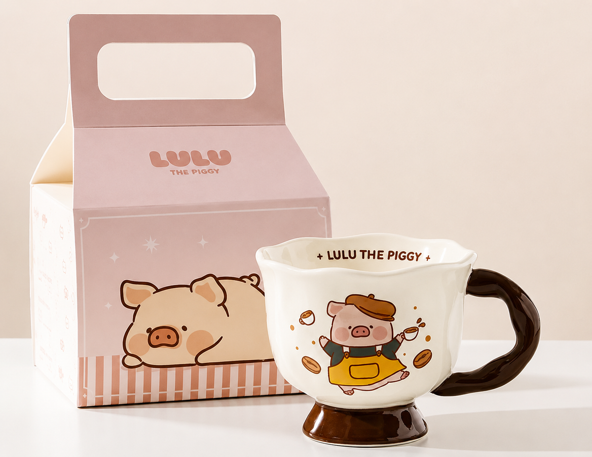 Lulu the Piggy Official Cup Gift Boxed