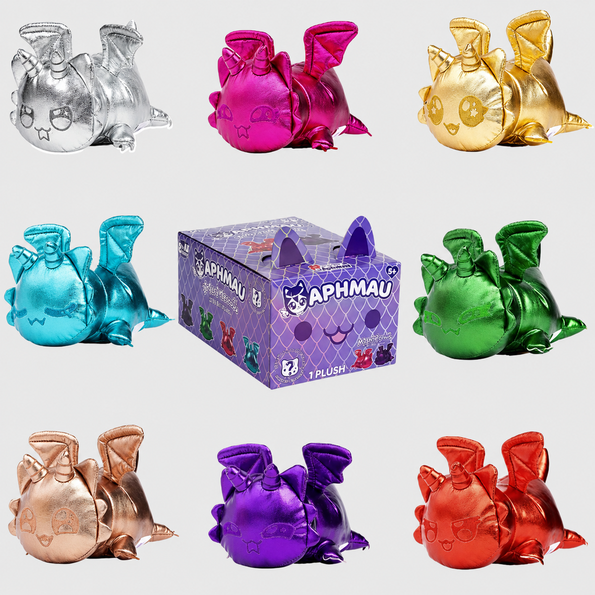 Aphmau MeeMeows Mystery Plush: Gemstone Dragons Blind Box