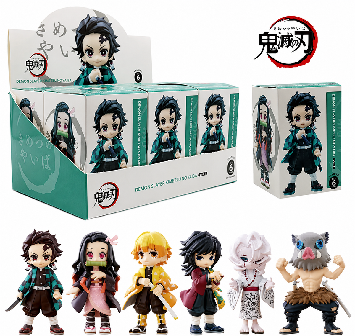 Demon Slayer Kimetsu No Yaiba Blind Box Figures