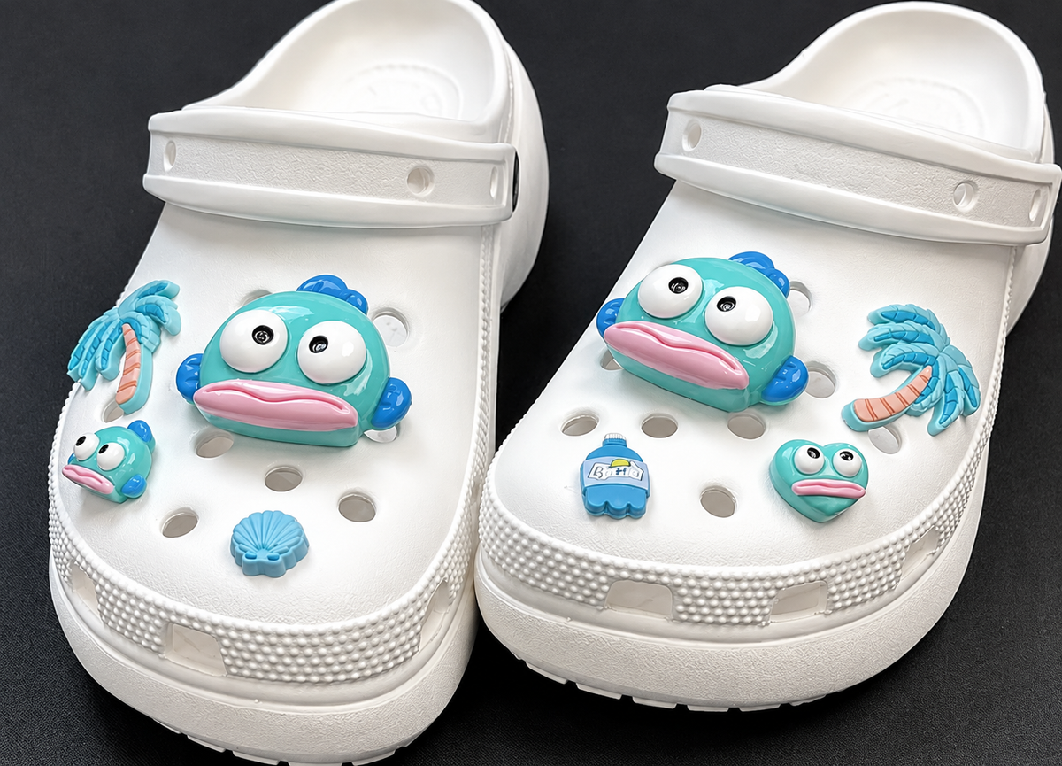 Hangyodon Jibbitz Crocs Charms Set of 8