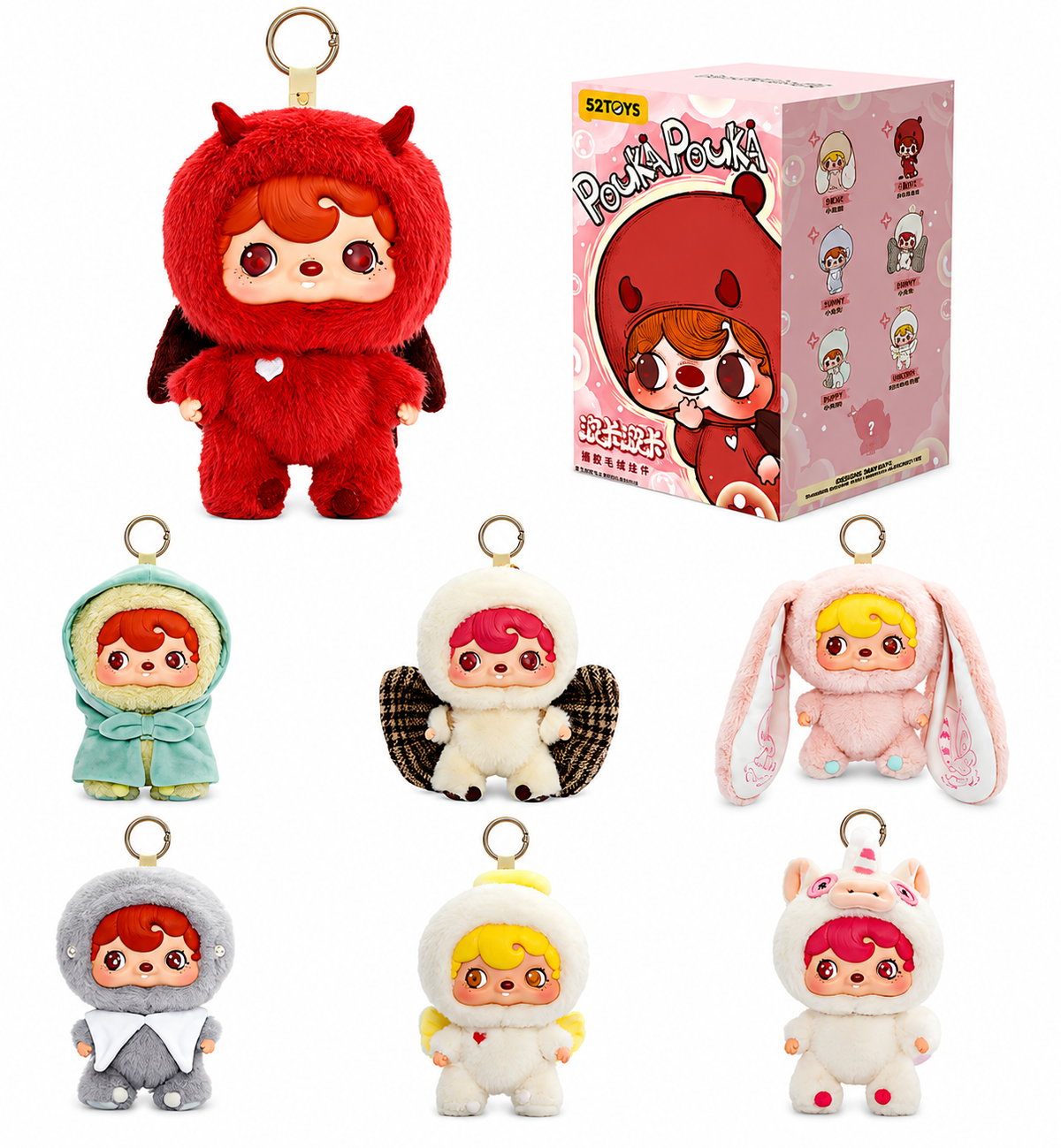 52TOYS Pouka Pouka Mood Bubbles Vinyl Plush Blind Box