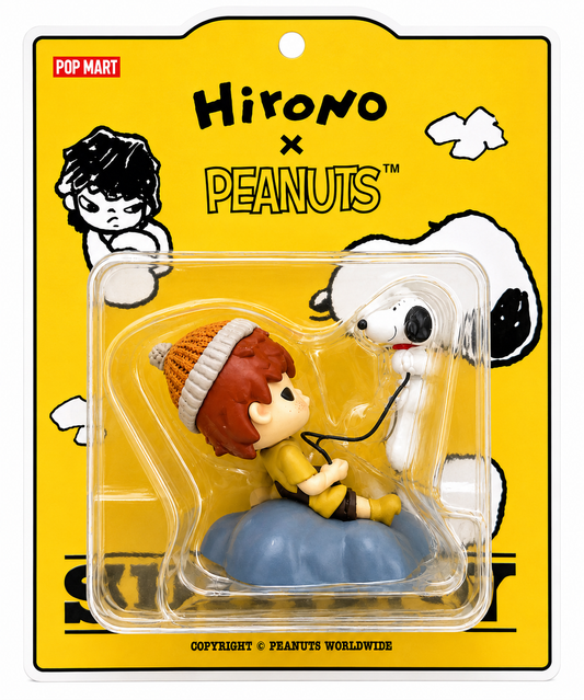Pop Mart Hirono x Peanuts Snoopy Figure Blister Pack