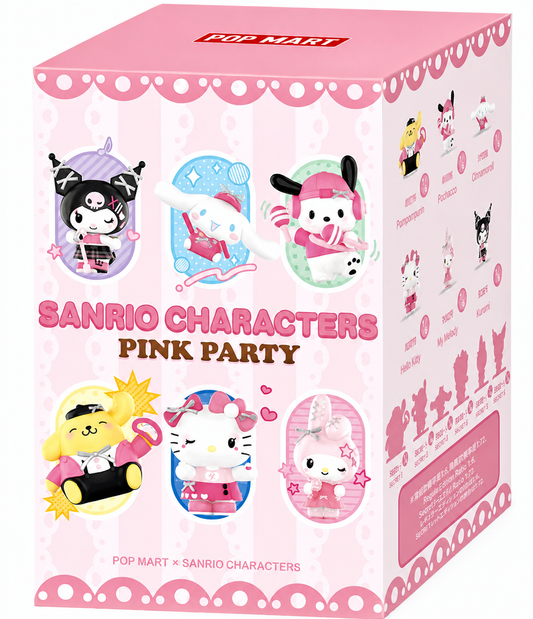 Pop Mart x Sanrio Characters Hello Kitty - Pink Party Series Figures