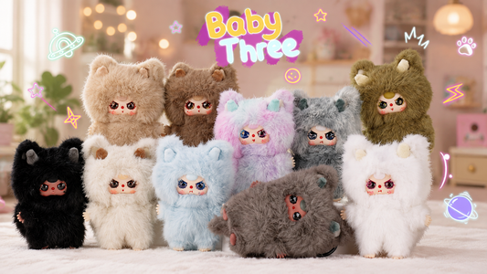 Baby Three Walonglong Series Plush Pendant Blind Box