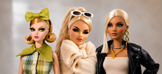 Selection of adult collector fashion dolls including Barbie, Integrity Toys and JHD