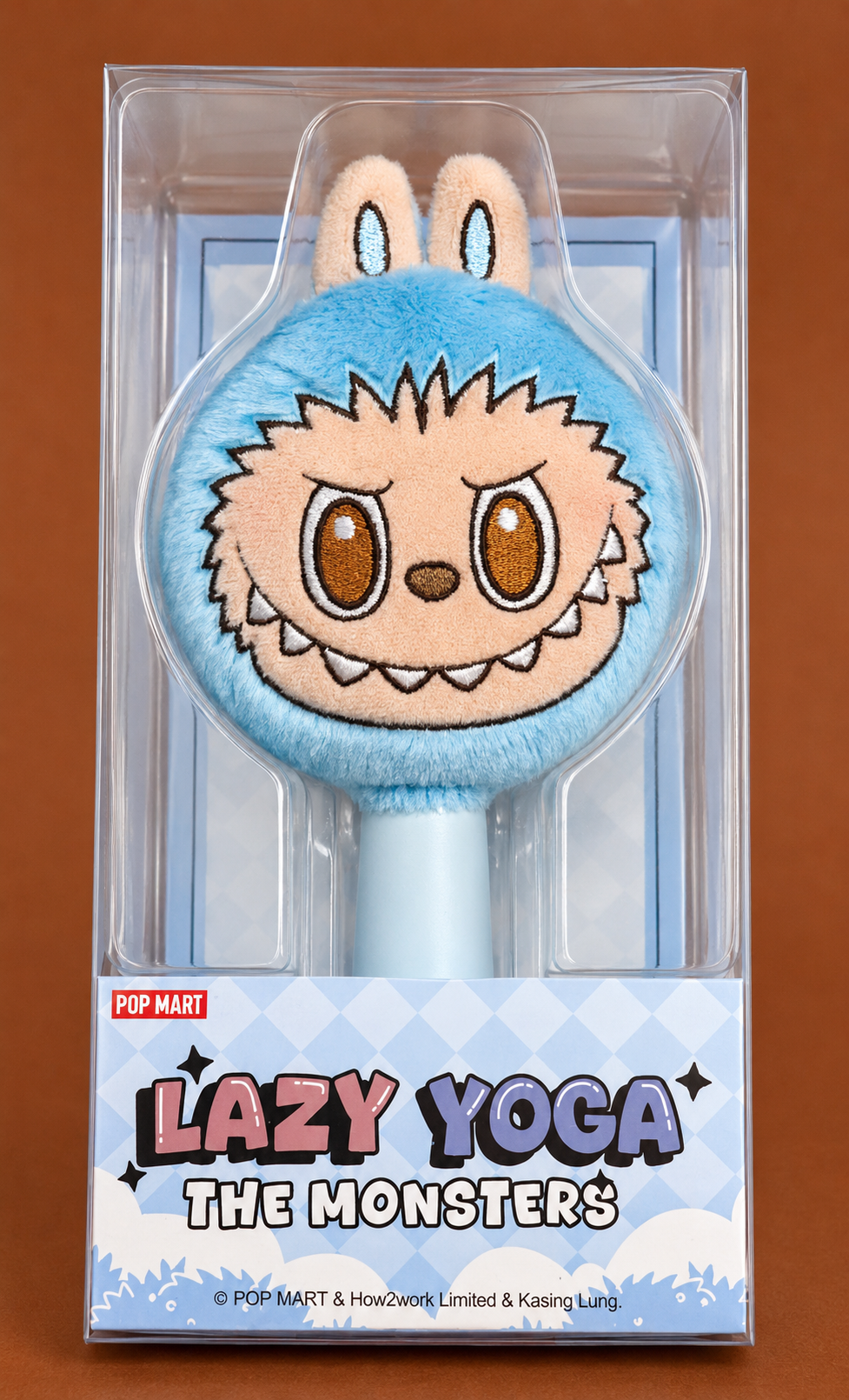 Pop Mart The Monsters Labubu Lazy Yoga Hair Brush Limited Edition
