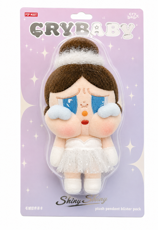 Pop Mart Crybaby Shiny Shiny Plush Pendant Blister Pack