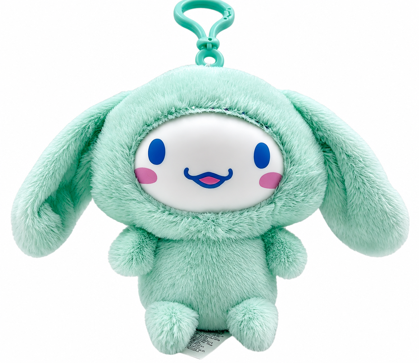 Hello Kitty & Friends Character Bag Clip Plush Pendant - Confirmed Mint Cinnamoroll