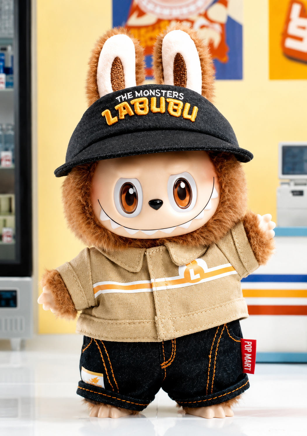 Pop Mart Labubu Wacky Mart Vinyl Plush Pendant