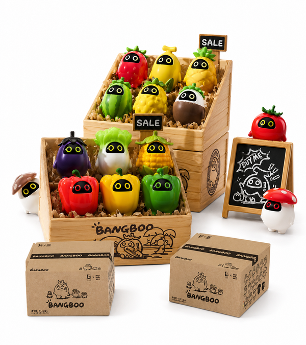 Bangboo Garden Kingdom Mini Vegetable & Fruit Figures Stand by ZZZ