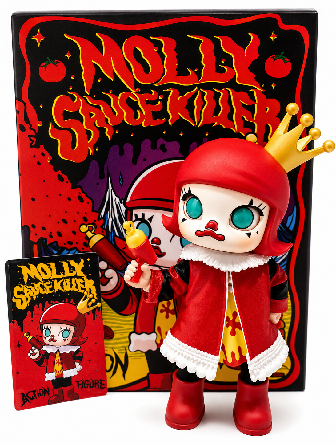 Pop Mart Molly Sauce Killer Action Figure BJD - Release year 2021