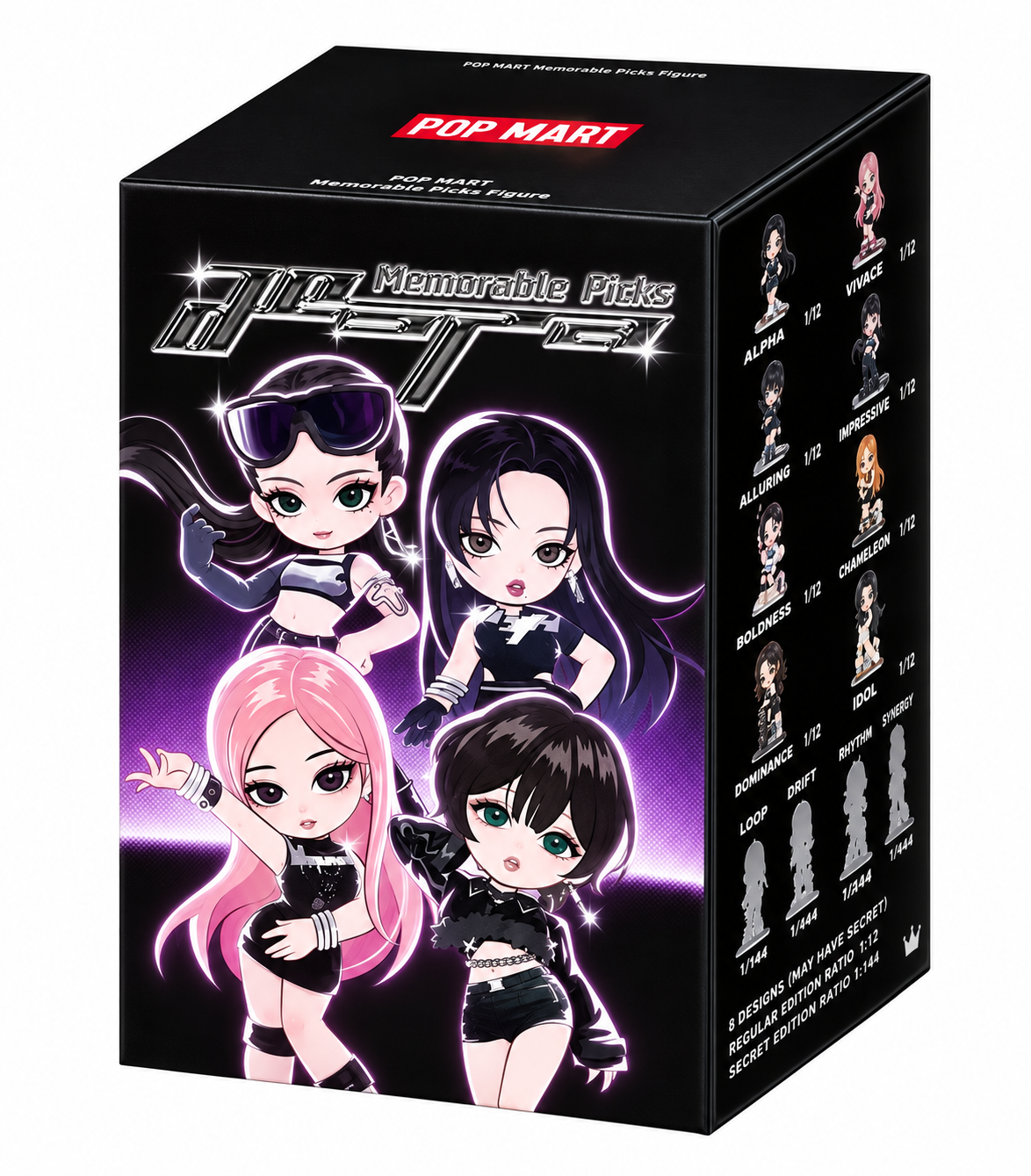 POP MART aespa Memorable Picks Series sealed blind box featuring KARINA, GISELLE, WINTER and NINGNING.