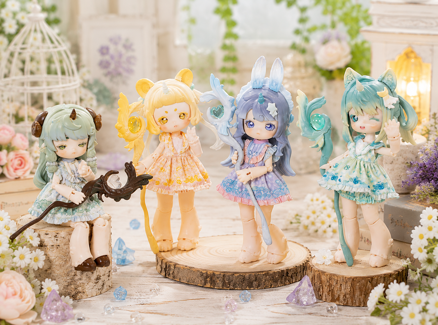 Antu Cute Beast Magic Series Action Figure BJD Blind Box