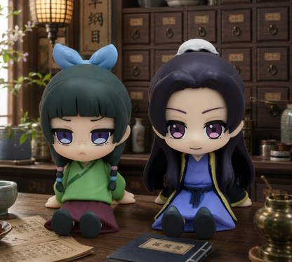 The Apothecary Diaries Mini Figure Set - Maomao and Jinshi