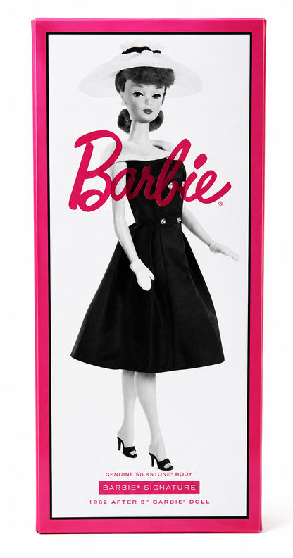 Barbie Signature 1962 After 5 Silkstone Reproduction Doll HBY14 – Gold Label