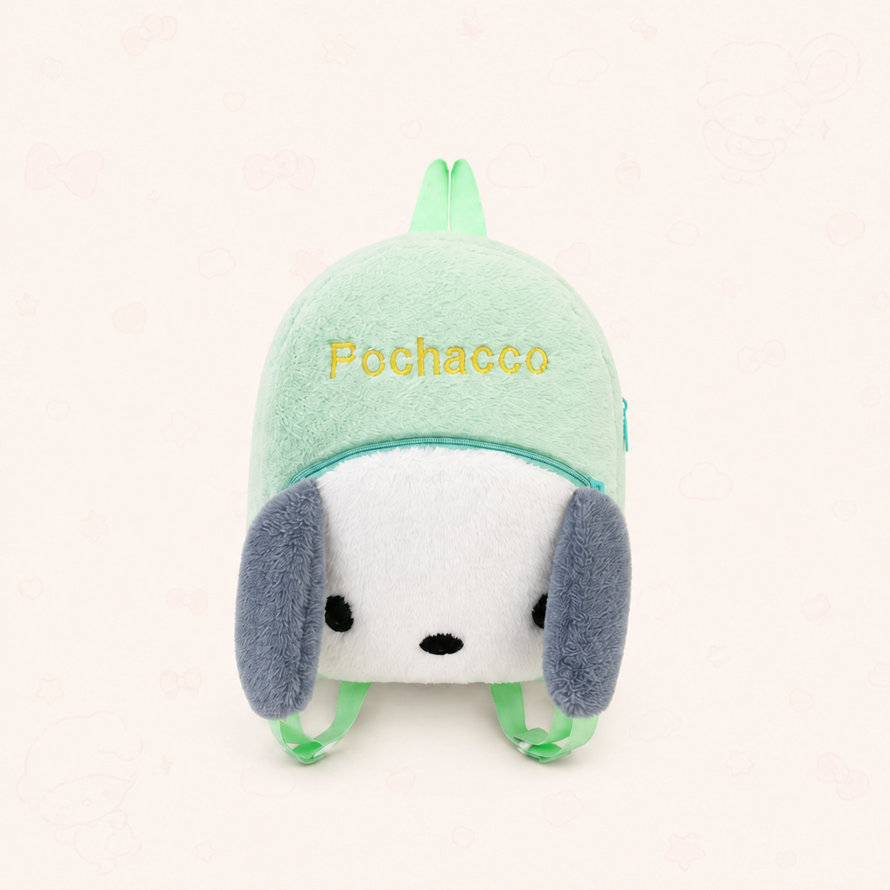 Hello Kitty & Pochacco Plush Backpack – Kawaii School Bag