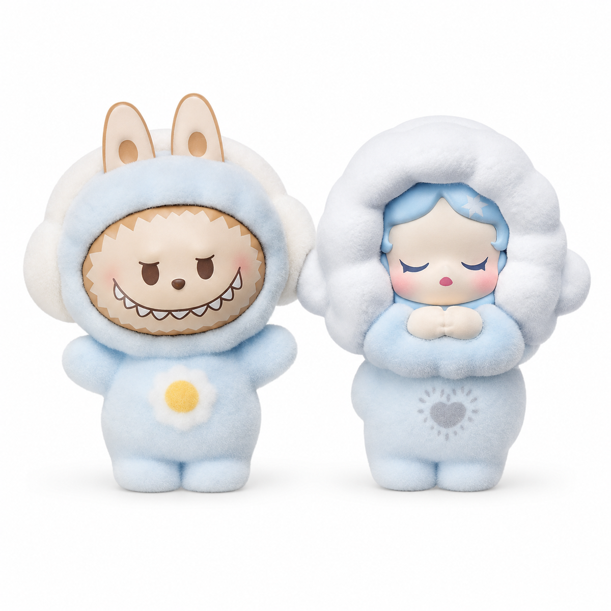 Pop Mart POP BEAN Fluffy & Cozy Series Blind Bag – Sealed Mini Figure