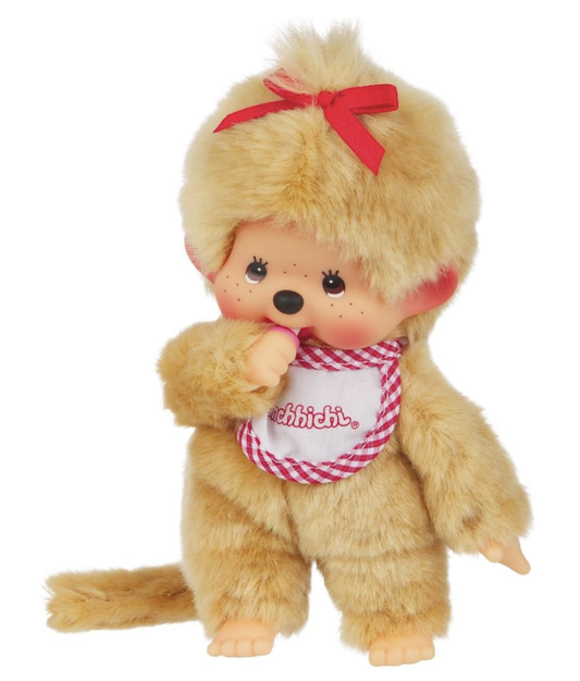Official Sekiguchi Monchhichi Beige Girl 20cm