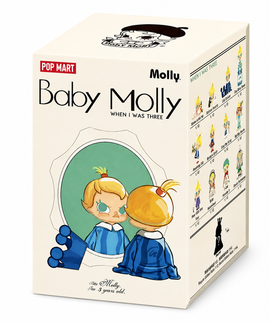 Pop Mart Baby Molly - When I Was Three Series Figure Being a Lady