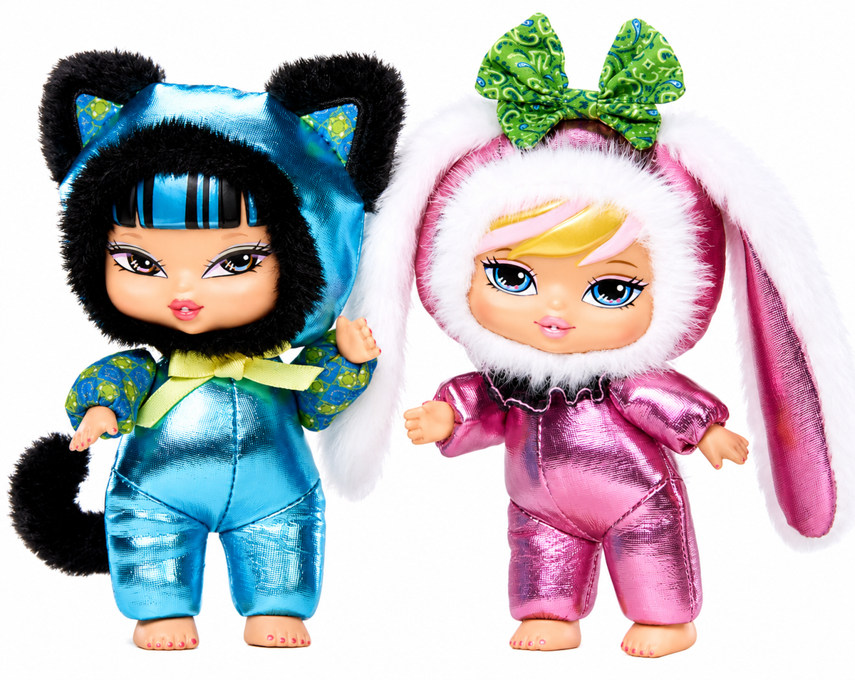 Bratz Bratziez Tokyo a Go-Go Jade and Cloe plush keychain characters