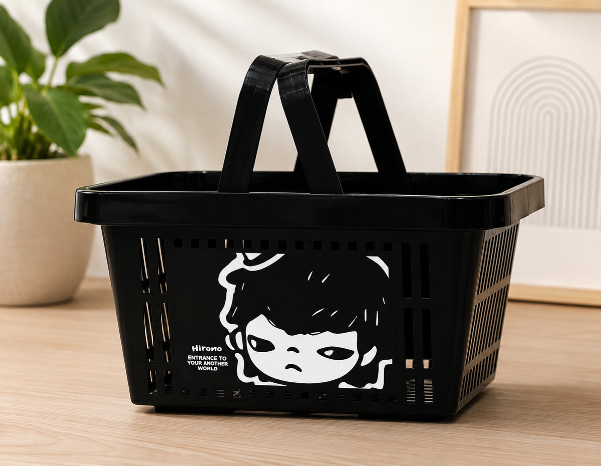 Pop Mart Hirono Shanghai 'Entrance To Your Shelter' Series Shopping Storage Basket