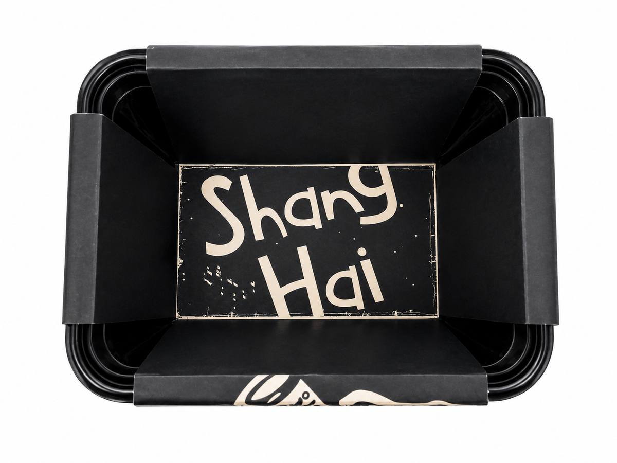 Pop Mart Hirono Shanghai 'Entrance To Your Shelter' Series Shopping Storage Basket
