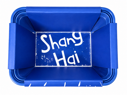 Pop Mart Hirono Shanghai 'Entrance To Your Shelter' Series Shopping Storage Basket