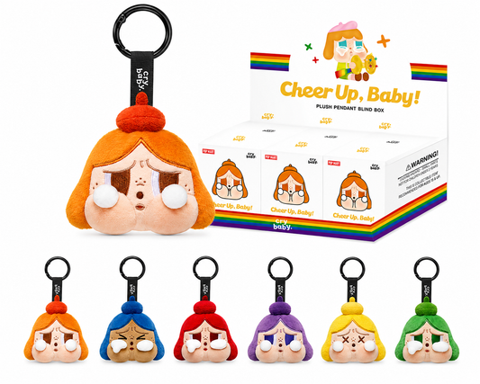 Pop Mart Crybaby Cheer UP Baby Plush Pendant Blind Box