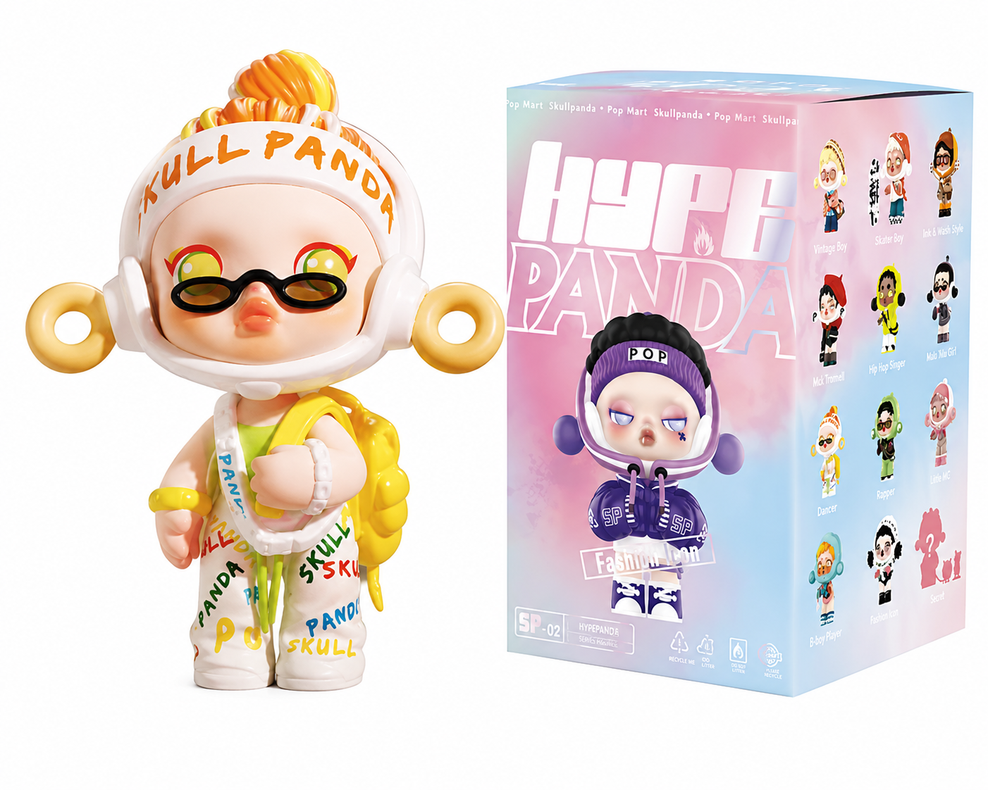 Pop Mart Skullpanda Hypepanda Series Confirmed Figures