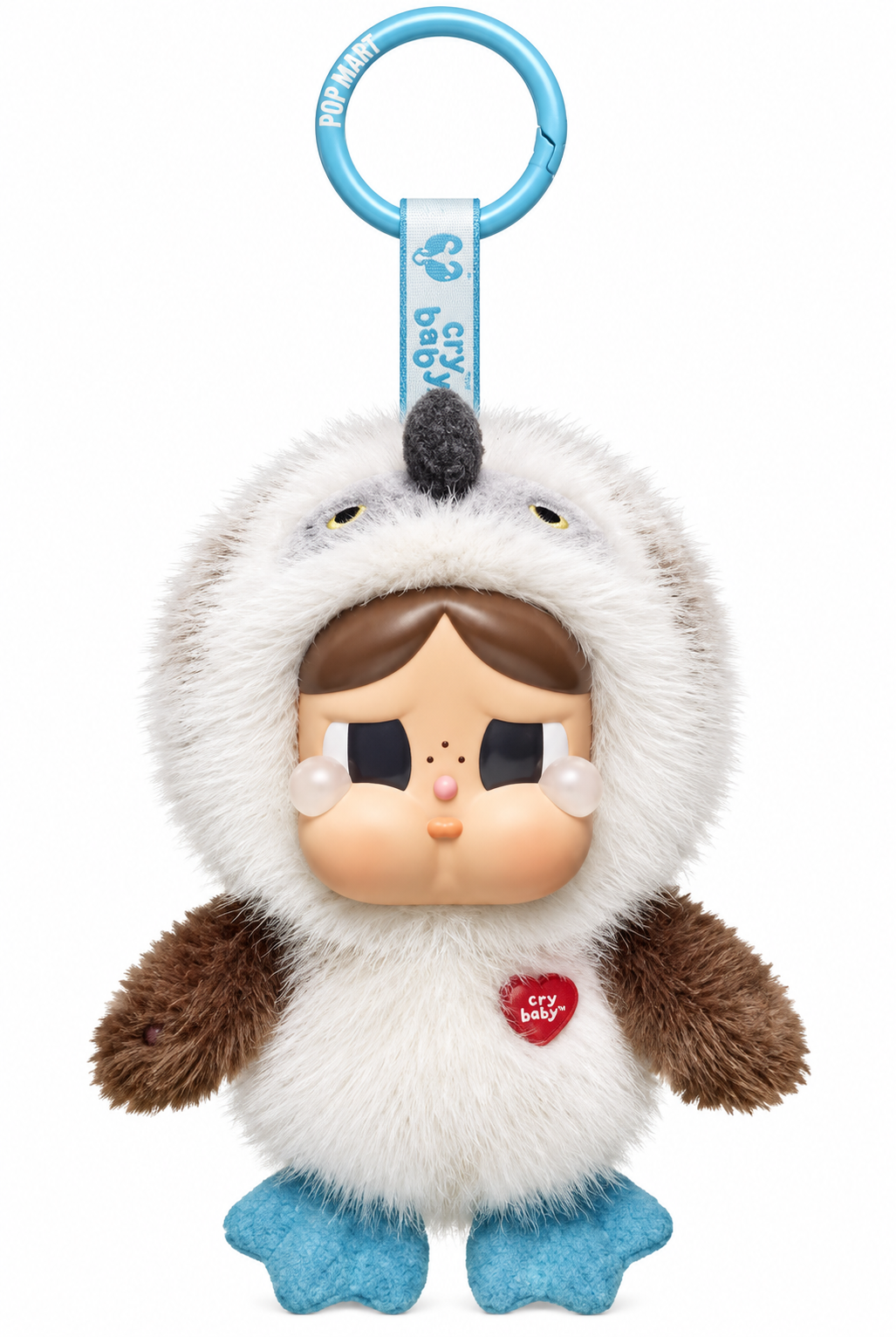 Pop Mart Dear Birds Series Vinyl Plush Pendant Crybaby - Shall We Dance