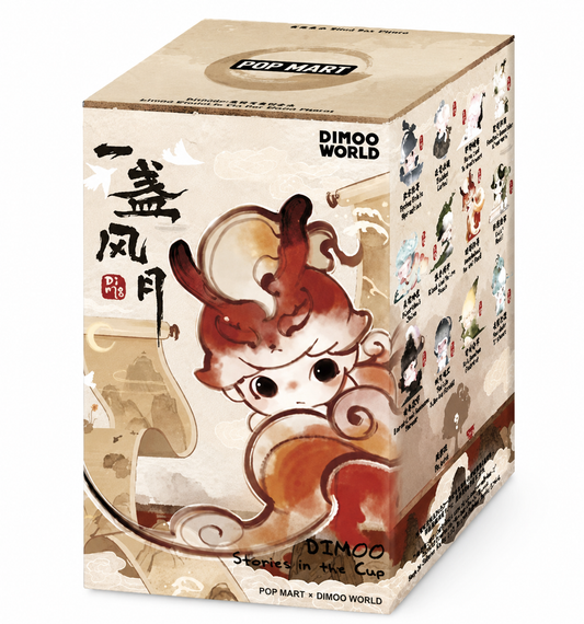 Pop Mart Dimoo Stories From the Cup Series Figure Exhale Like an Orchid