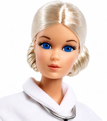 Mattel Barbie Signature 1973 Doctor Reproduction Doll GTJ94