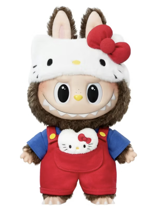 Pop Mart The Monsters Labubu x Hello Kitty Vinyl Figure Large