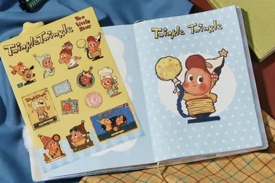 Pop Mart Twinkle Twinkle 123 Series Plush Notebook