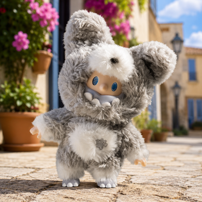 Finding Unicorn FARMER BOB Ani-Monster Schnauzer vinyl plush confirmed character