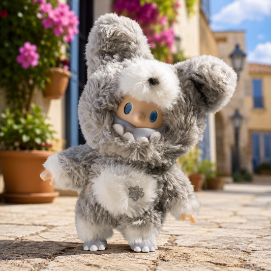 Finding Unicorn FARMER BOB Ani-Monster Schnauzer vinyl plush confirmed character
