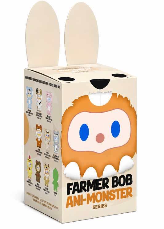 Finding Unicorn FARMER BOB Ani-Monster Series vinyl plush collectible original blind box packaging