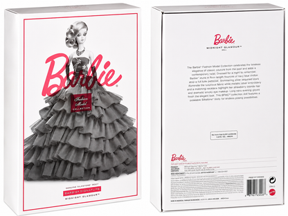 Mattel Gold Label Silkstone Barbie Signature Fashion Model Collection Midnight Glamour