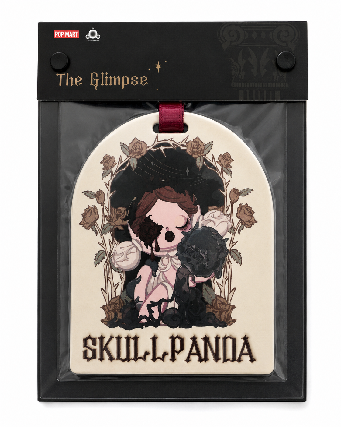 POP MART SKULLPANDA The Glimpse decorative hanging card sealed in original packaging