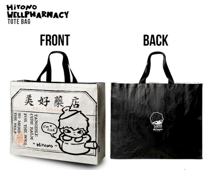 Pop Mart Hirono Well Pharmacy Large Tote Bag