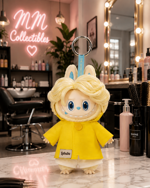 Pop Mart The Monsters Labubu - Hair Salon Series Vinyl Plush Pendant - Confirmed After Rain