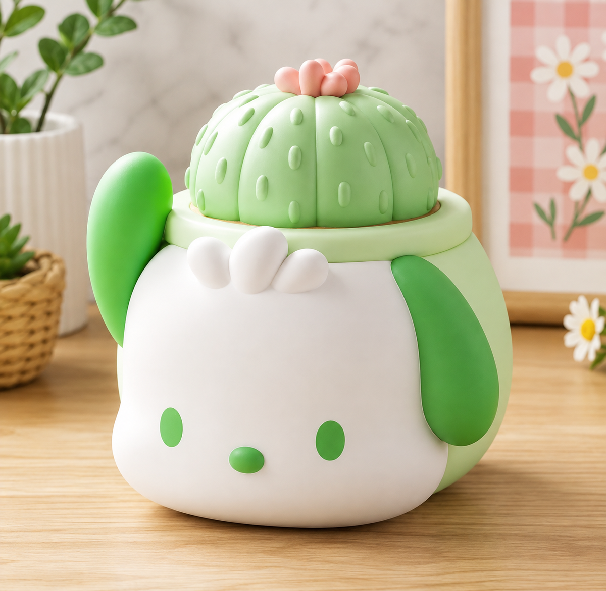Sanrio Pochacco Potted Plant Series Storage Ornament Pot