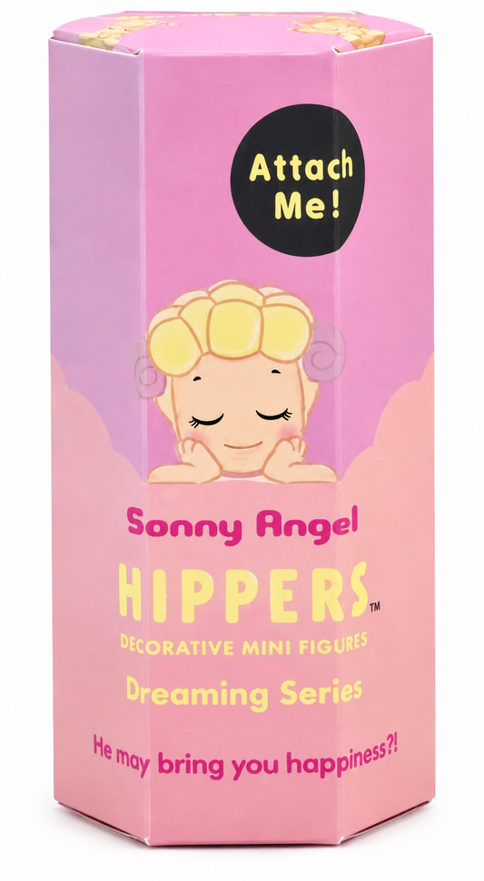Sonny Angel HIPPERS Dreaming Series collectible figure original pink box
