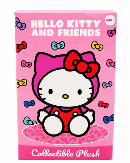 Hello Kitty & Friends Character Bag Clip Plush Pendant Blind Box