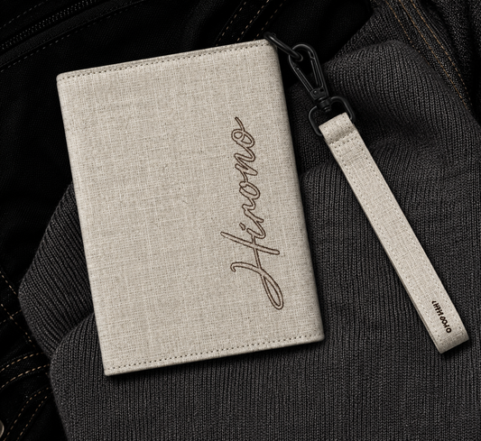 Pop Mart Hirono Mist Walker Fabric Passport Holder/Wallet - Limited Supply