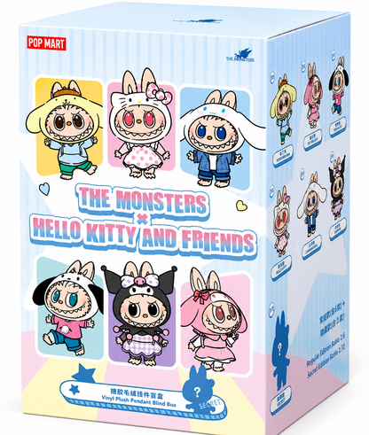 Pop Mart x Sanrio Hello Kitty & Friends Labubu Plush Pendant Confirmed - Hello Kitty